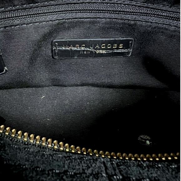 Marc Jacobs Mini Cruiser Crocodile-Embossed Leather Satchel Purse - $495 Retail - Picture 10 of 10